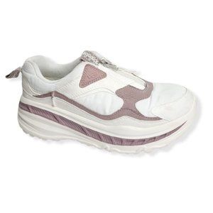 NEW UGG CA805 ZIP Platform Sneaker White Women's 9 MSRP $120